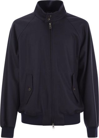 Baracuta Melton - Wool-blend Bomber Jacket