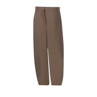 By Malene Birger Dames, Broeken, Bruin, Maat: XL Viscose