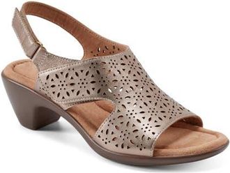 Easy Spirit Calix Slingback Sandal in Yellow Gold at Nordstrom, Size 9.5