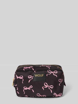 Wouf Kosmetiktasche mit Label-Detail Modell Juliette in Black, Gr&ouml;&szlig;e 1