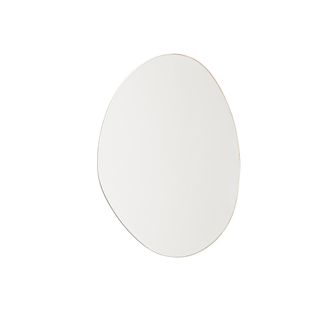 QAZQA Dise&ntilde;o Espejo De Ba&ntilde;o De Dise&ntilde;o 40 Cm Con Led Ip44 - Biba Vidrio Org&aacute;nica Incluye Led Max. 1 X 12.3 Watt - Qazqa