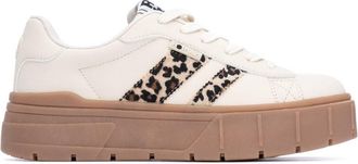 Xti Womens Lace-Up Casual Sneakers Refresh Collection By XTI