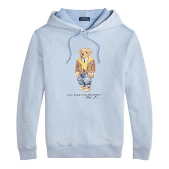 Ralph Lauren Hoodies, male, Blue, Size: M Polo Bear Sweatshirt