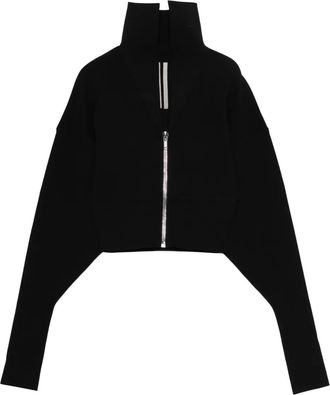 Rick Owens Giacca Dracu con zip - Nero