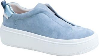 Linea Paolo Golde Platform Sneaker in Dusty Blue at Nordstrom, Size 8.5