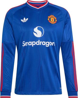 adidas Manchester United 26/27 Away Authentic Jersey Asia Sizing Royal Blue KC4806