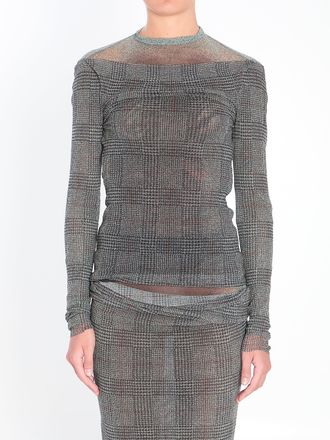 Jean Paul Gaultier Body Shadow en Prince of Wales top