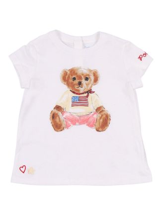 Polo Ralph Lauren Bear Tee Knit Shirts T-Shirt