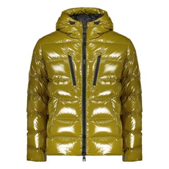 Herno Puffer Jacket with Hood - male - Herno - Down Jackets - Green - 2XL - Jackets