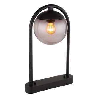 Globo Lighting L&aacute;mpara De Pie - Michael - Negro - Metal - &Oslash; 32cm - E27 - - Globo