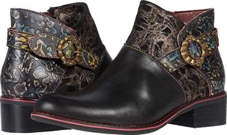 L'Artiste by Spring Step Tiatia Womens Shoes Black : EU 41 (US Womens 9.5-10) M, Leather