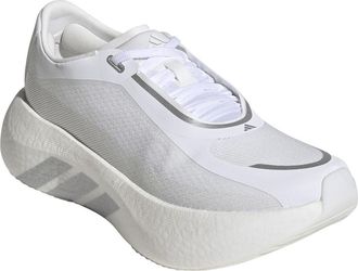 adidas Hyperboost Edge Running Shoe in White/silver Met./zero Met. at Nordstrom, Size 8.5