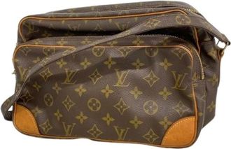 Louis Vuitton Pre-owned Cross Body Bags, female, Brown, Size: ONE SIZE Pre-owned Nile Shoulder Bag