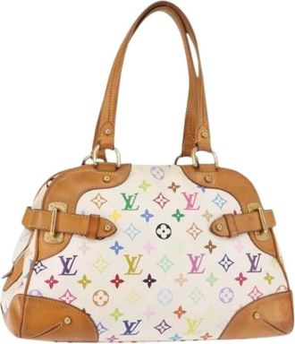 Louis Vuitton Pre-owned Handbags, female, Multicolor, Size: ONE SIZE Pre-owned Canvas Handbag