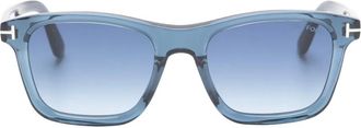 Tom Ford Eyewear Occhiali da sole squadrati - Blu