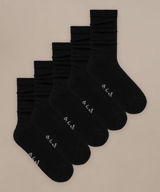 BAM Amazing Bamboo Classic Socks - 5 Pack - UK Size 12-14