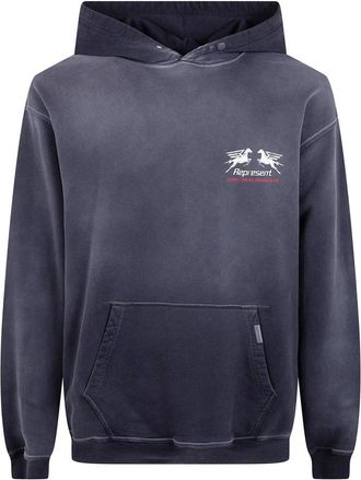 Represent Sudadera con Capucha Pegasus - Sweatshirts & Hoodies - Hombre - Negro - S