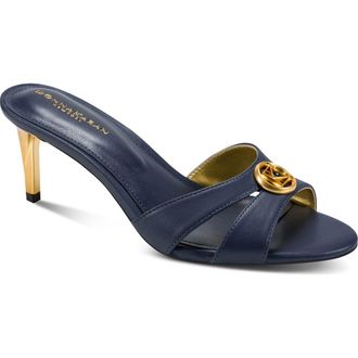 DKNY Samson Slide Sandal in Navy at Nordstrom, Size 5.5