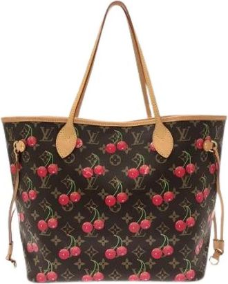 Louis Vuitton Pre-owned Monogram Cherry Neverfull Tote Limited - Dames - Vintage Shopper - Bruin - ONE Size - Vintage