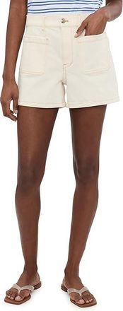 Madewell The Emmy Denim Short Womens Shorts Vintage Canvas : 24, Cotton/Denim