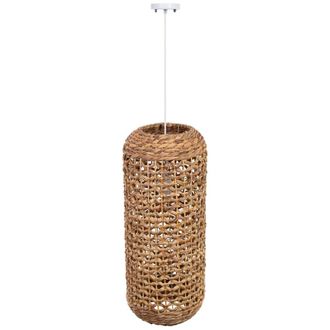 Wanderlust Deco L&aacute;mpara de techo de fibra de jacinto d29x70j cm