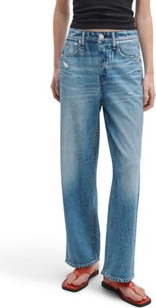 Rag & Bone Miramar Wide Leg Pull On Pants in Minetta at Nordstrom, Size X-Small
