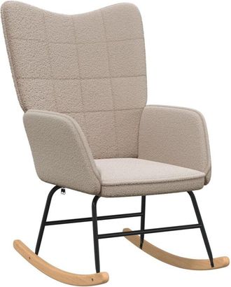 vidaXL Silla Relax Gris claro 61 x 78 x 98 cm tela Vidaxl