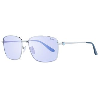 BMW Mens Square Frame Sunglasses - Light Grey - One Size
