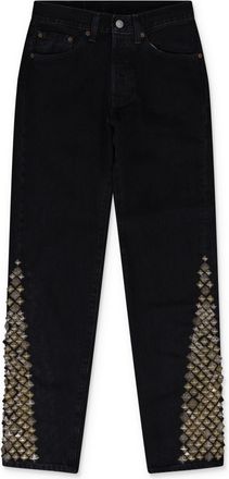 Denim Tears Black Doc Marten Studded 501 Jeans