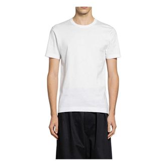 Comme Des Gar&ccedil;ons T-Shirts, male, White, Size: XL T-Shirt Knit