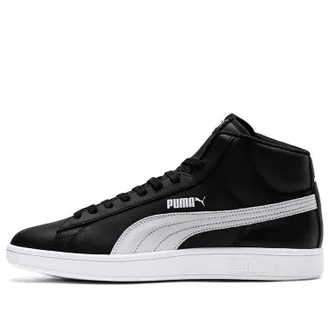 Puma Smash V2 Mid L Black And White 366924-02