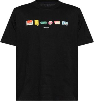 Paul Smith Ps di Paul Smith In A Row T-shirt in cotone