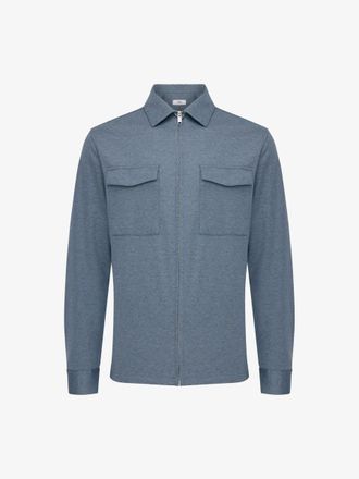 Gentiluomo Shirt Jacket Ryan | Blauw