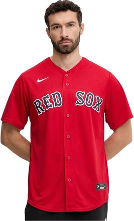 Nike Boston Red Sox Offici&euml;le Replica Alternatief Jersey - Heren - Fitness - Rood - S - Polyester - Fitness