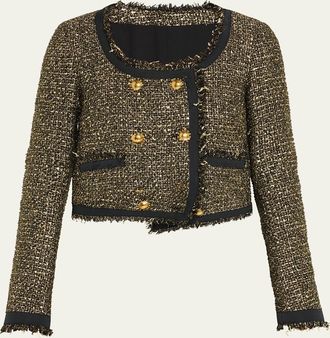 Ulla Johnson Anisa Sparkly Tweed Jacket