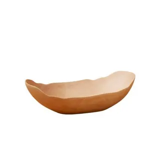 Be Home Kiln Mango Wood Petal Bowl in Beige at Nordstrom, Size Small