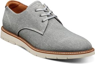 Florsheim Mens Florsheim Vibe Oxford Gray Plain Toe Dress Shoes HAWK2492