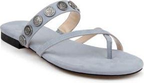 L'agence Hanna Strappy Sandal in Rainblue at Nordstrom Rack, Size 10