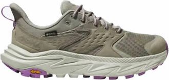 Hoka One One Womens Anacapa 2 Low Gtx Hiking Shoes - Wide In Barley/celadon