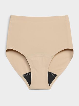 Knix Womens UltraThin No-Show high-waist period panty Absorption: moderate