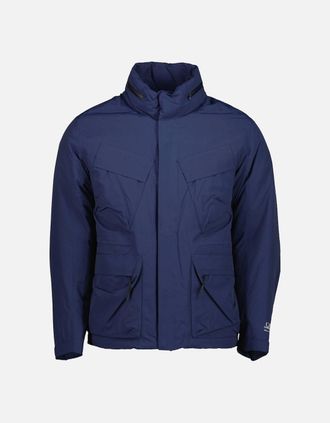 C.P. Company Mens Micro-M Down Field Jacket - Navy - Size: Regular/36
