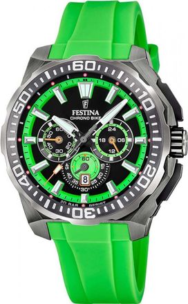 Festina F20725-3 Mens Chrono Bike Watch - Black - One Size