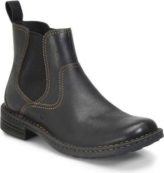 Børn Hemlock Boot in Black Leather at Nordstrom, Size 14