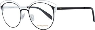 Emilio Pucci Black Metal Glasses Womens (Frames)