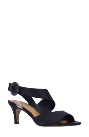 J. Rene&eacute; Safira Sandal in Black at Nordstrom, Size 7.5