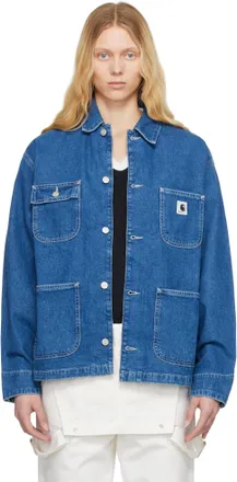 ブルゾン PALM ANGELS DENIM JACKET WITH JUNGLE INSERT Palm Angels jungle insert denim jacket from $424.00 - on