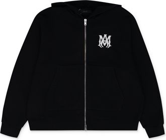 Amiri Black MA Core Zip Hoodie