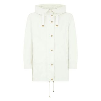 Moorer Light Jackets, female, White, Size: 2XS Jaclyn Short Coat
