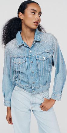 Mother The Fly Away 100% Cotton Denim Jacket