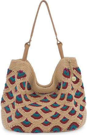 The Sak Los Feliz Large Tote Leather Bag in Bamboo Mermaid at Nordstrom